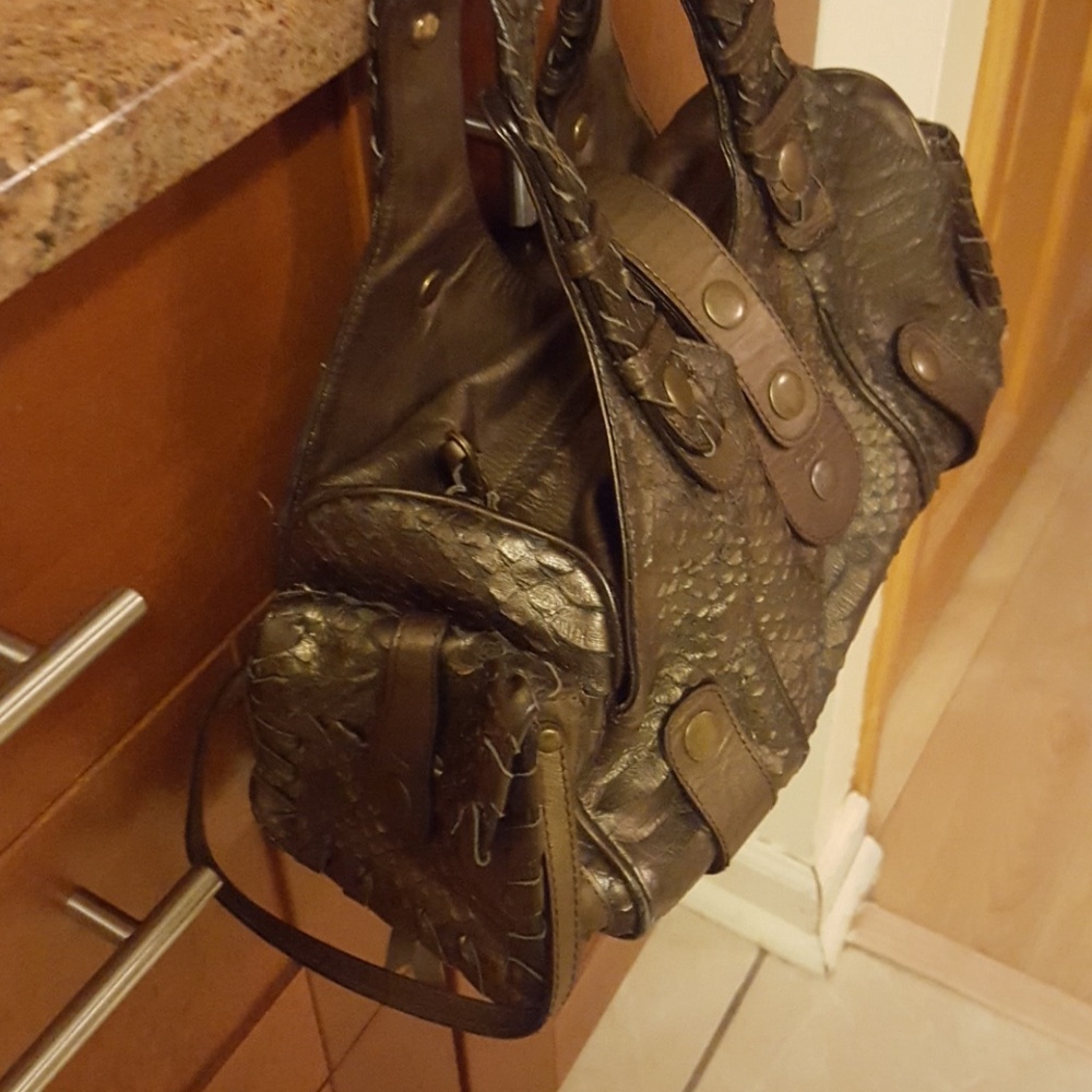 Chloe python handbag - Picture 4 of 6